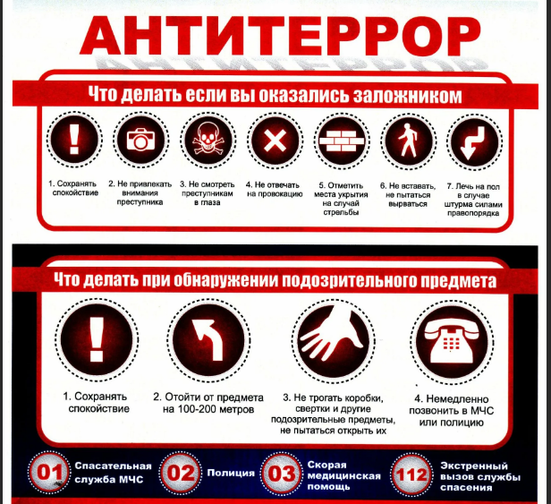 Учения(тренировки) по отработке действий персонала ОО и учащихся при совершении (угрозе совершения) преступления террористической направленности..